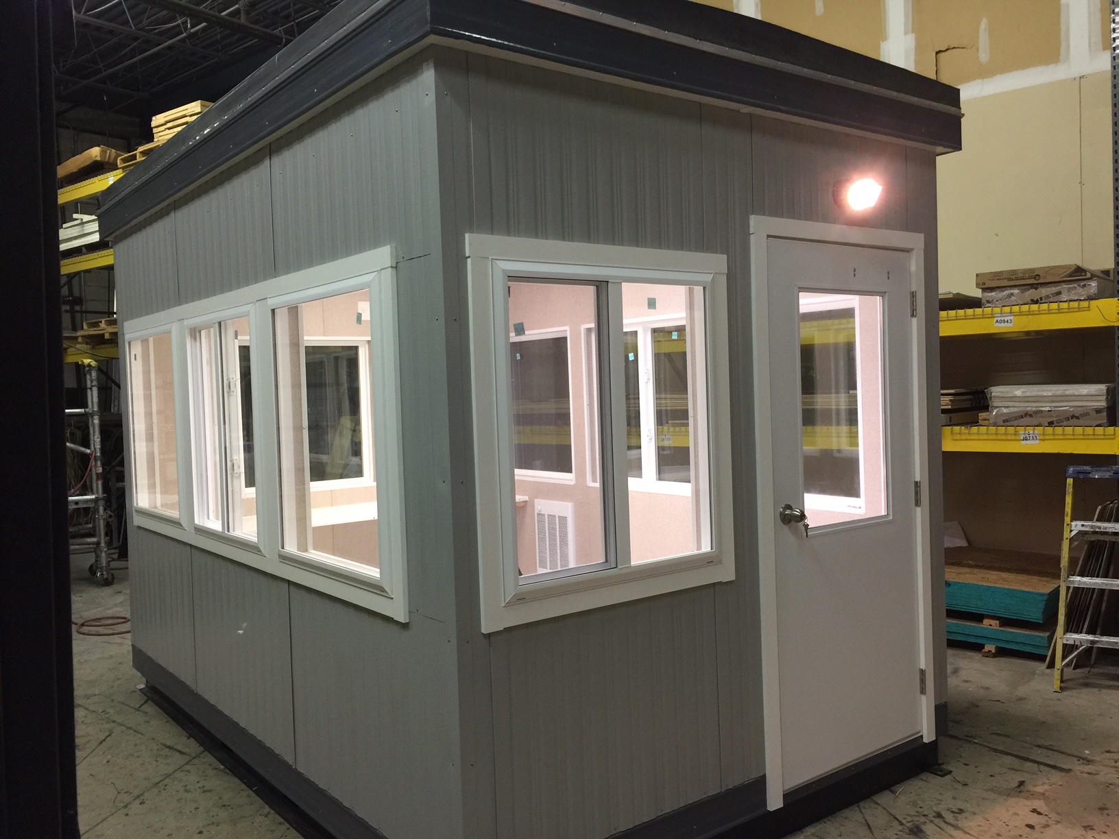 8x12 Guard Booth-PlanA | Prefabricated Guard Booth For Sale|Heavy Duty