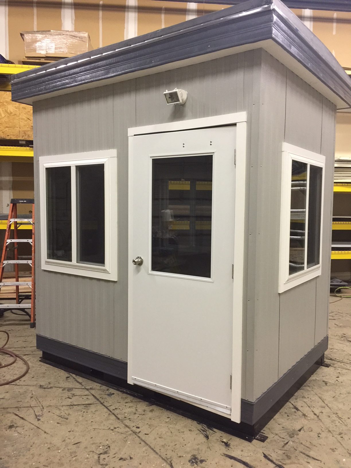 6 X 8 Guard Booth-Verona B | Prefabricated Guard Booth